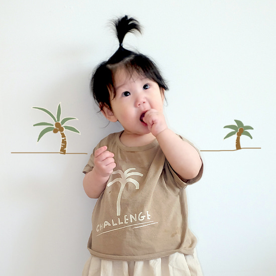 Palm Tree T-shirt 야자수 챌린지 티셔츠